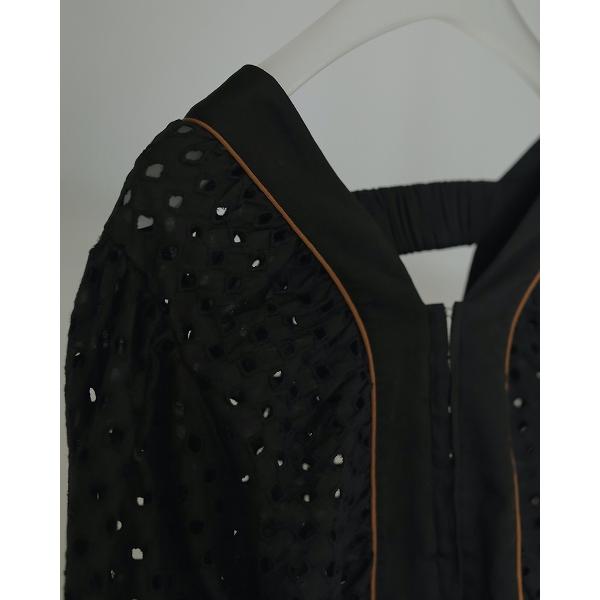 anuke 即日発送/anuke アンヌーク Volume Cutwork Blouse 62510423 