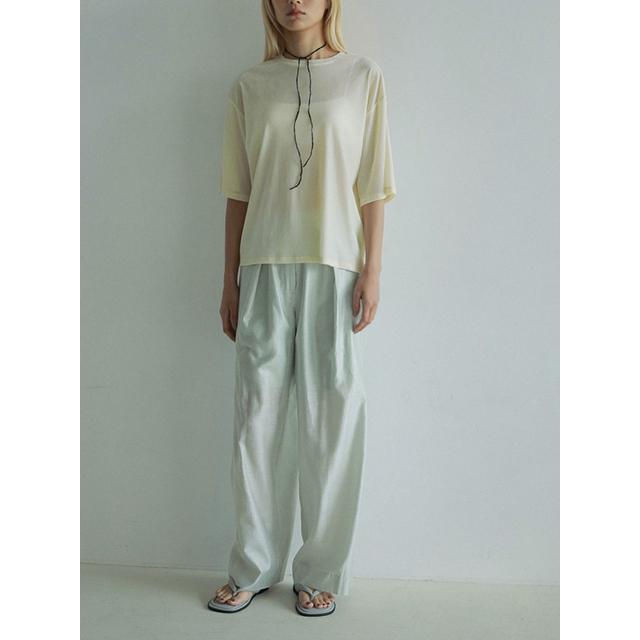 anuke 即日発送(火曜除く)/anuke アンヌーク Sheer Velour T anuke 即日発送(火曜除く)/anuke アンヌーク Sheer Velour T