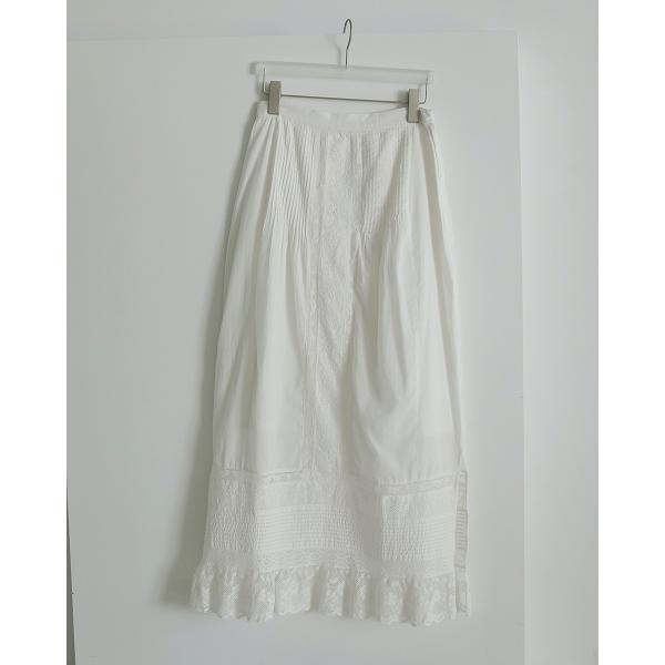 anuke 即日発送(火曜除く)/anuke アンヌーク Tuck Lace Skirt anuke 即日発送(火曜除く)/anuke アンヌーク Tuck Lace Skirt