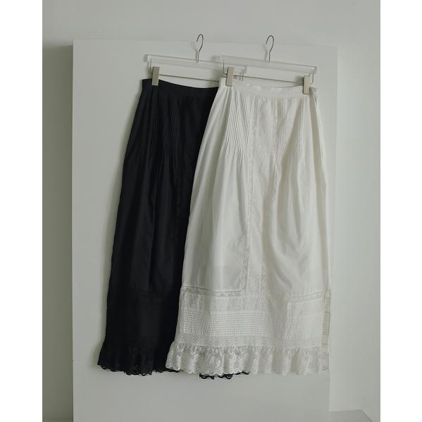 anuke 即日発送(火曜除く)/anuke アンヌーク Tuck Lace Skirt anuke 即日発送(火曜除く)/anuke アンヌーク Tuck Lace Skirt
