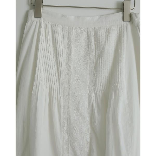 anuke（アンヌーク） 【SOLD OUT】anuke Tuck Lace Skirt 62510803