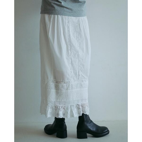 anuke 即日発送(火曜除く)/anuke アンヌーク Tuck Lace Skirt anuke 即日発送(火曜除く)/anuke アンヌーク Tuck Lace Skirt