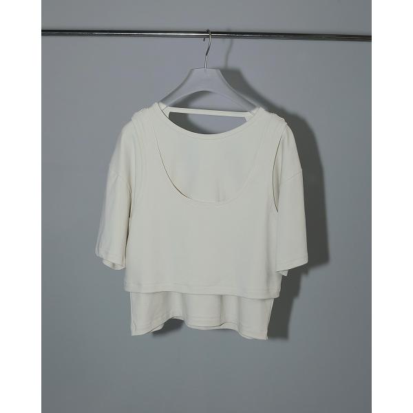 anuke 即日発送(火曜除く)/anuke アンヌーク Layered Cut T anuke 即日発送(火曜除く)/anuke アンヌーク Layered Cut T