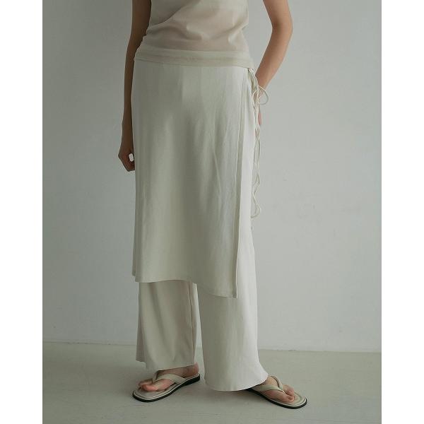 anuke GWも即日発送/anuke アンヌーク Layered Cut Pants anuke GWも即日発送/anuke アンヌーク Layered Cut Pants