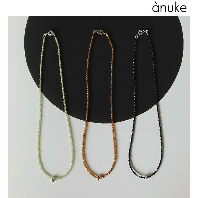 anuke GWも即日発送/anuke アンヌーク Color Stone Necklace anuke GWも即日発送/anuke アンヌーク Color Stone Necklace