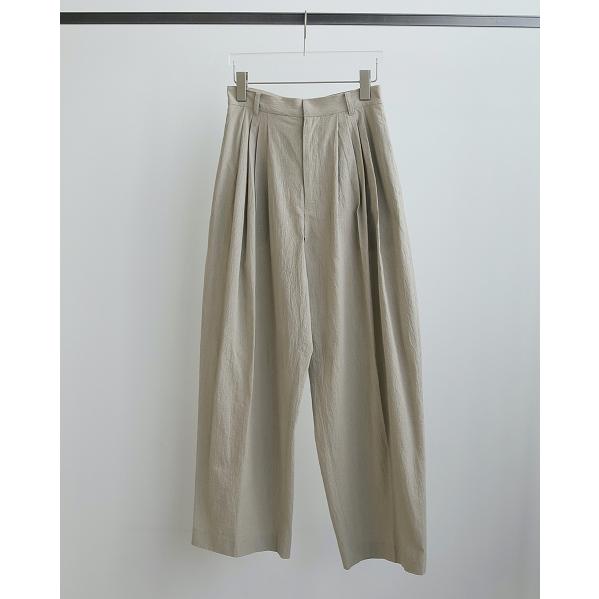 anuke 即日発送/anuke アンヌーク Check Tuck Pants 62510708 2025春夏
