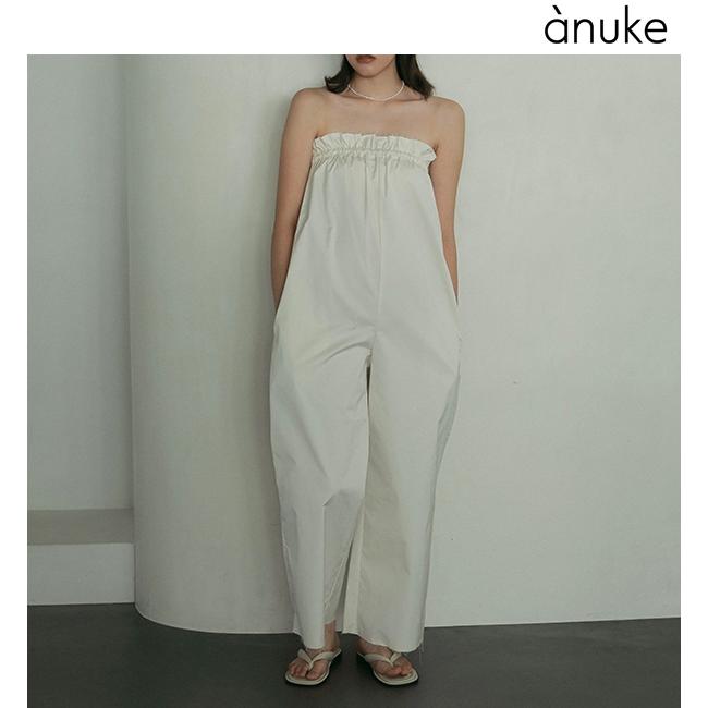 ànuke 25SS Cutoff Bare Combinaisonアイスブルー ànuke online store（アンヌーク） / Cutoff Bare