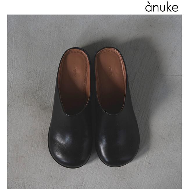 [新品未使用]anuke Ecoleather Heel Slip-ons 38 anuke（アンヌーク） 追加生産決定/予約商品/anuke Ecoleather Heel