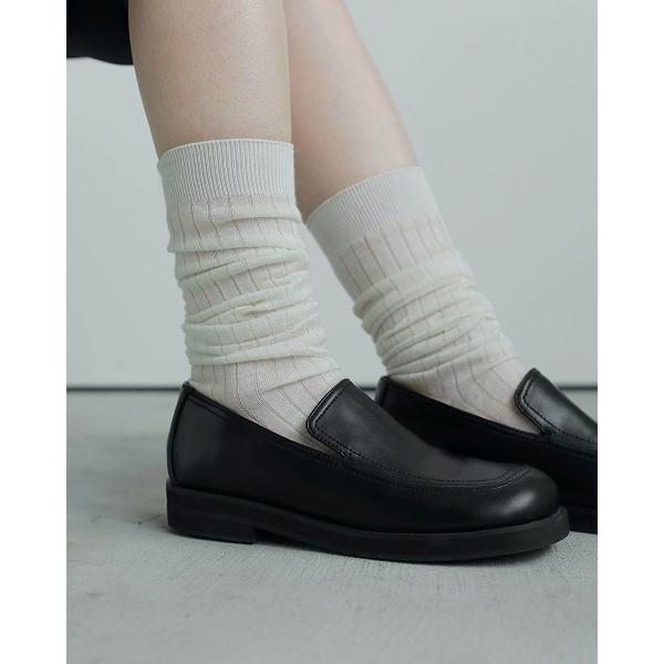 anuke（アンヌーク） 【SOLD OUT】anuke Ecoleather Loafers 62521005