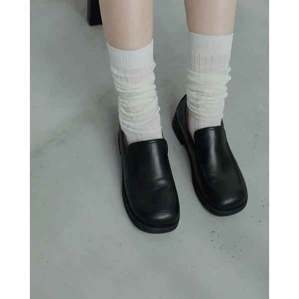 anuke（アンヌーク） 1/4(日)発送予定/anuke Ecoleather Loafers