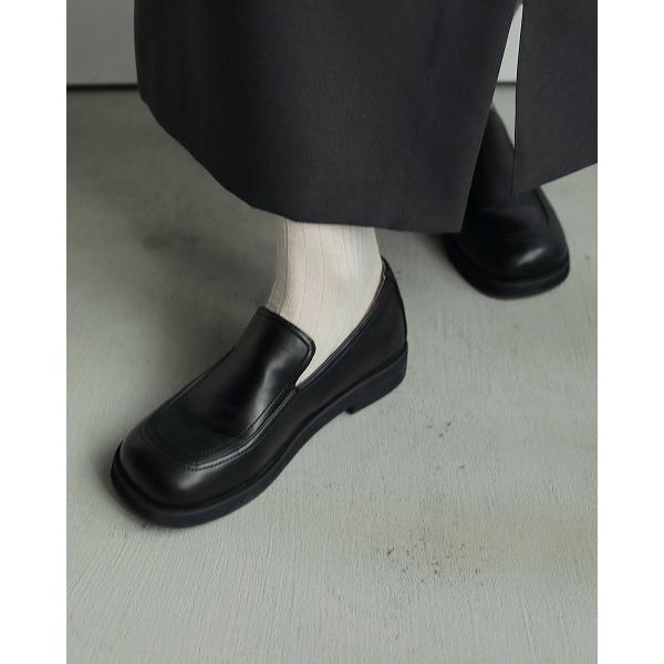 anuke（アンヌーク） 【SOLD OUT】anuke Ecoleather Loafers 62521005