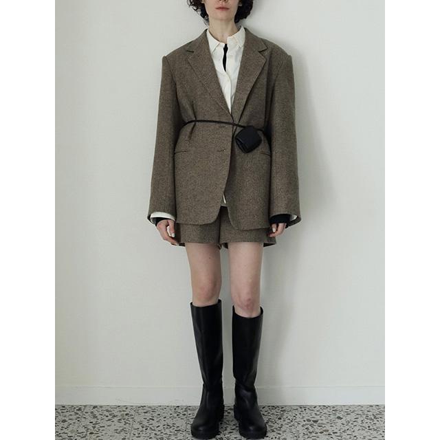 【完売品!】anuke アンヌーク ウエストポーチ ブラウン anuke 土日も即日発送/anuke アンヌーク Ecoleather Waist Pouch