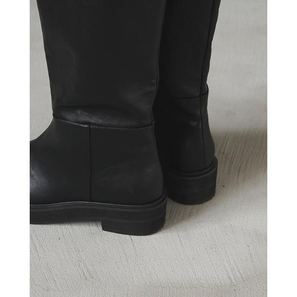 anuke（アンヌーク） 【SOLD OUT】anuke Ecoleather Long Boots