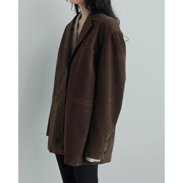 anuke Eco Suede Jacket 38 新品 ànuke online store（アンヌーク） / Eco Suede JacketEco Suede