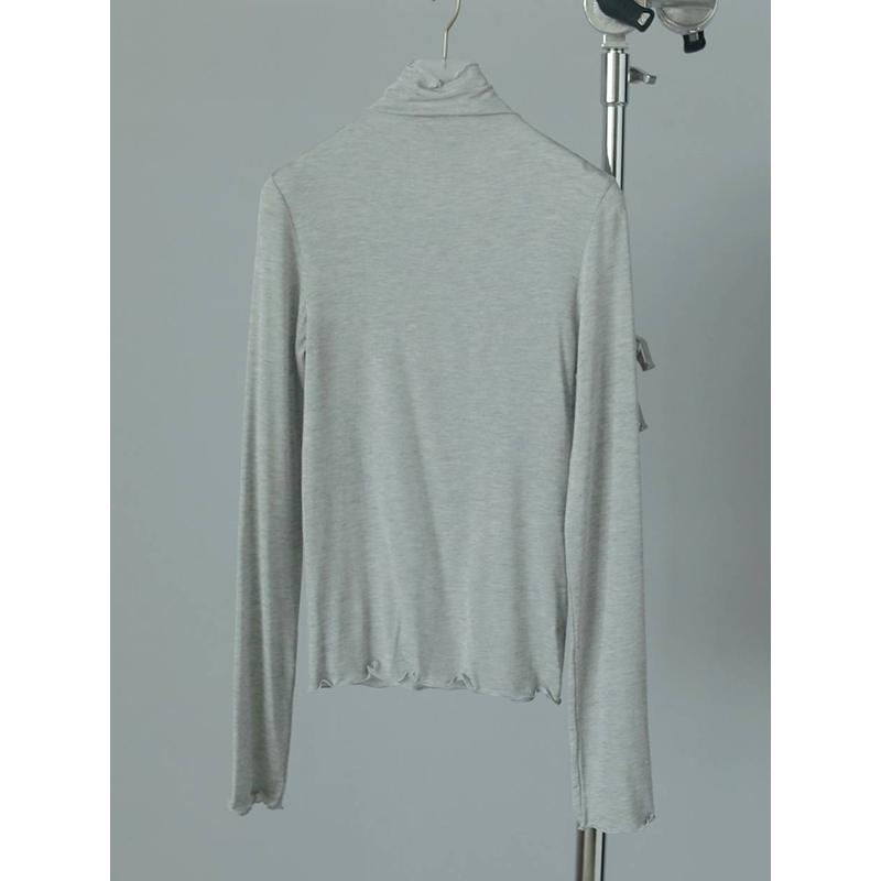 anuke（アンヌーク） 土日も即日発送/anuke Cashmeresilk Turtle Tops