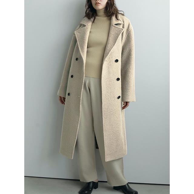 anuke 予約商品/anuke アンヌーク Slit Turtle Knit 62520530 11月末  