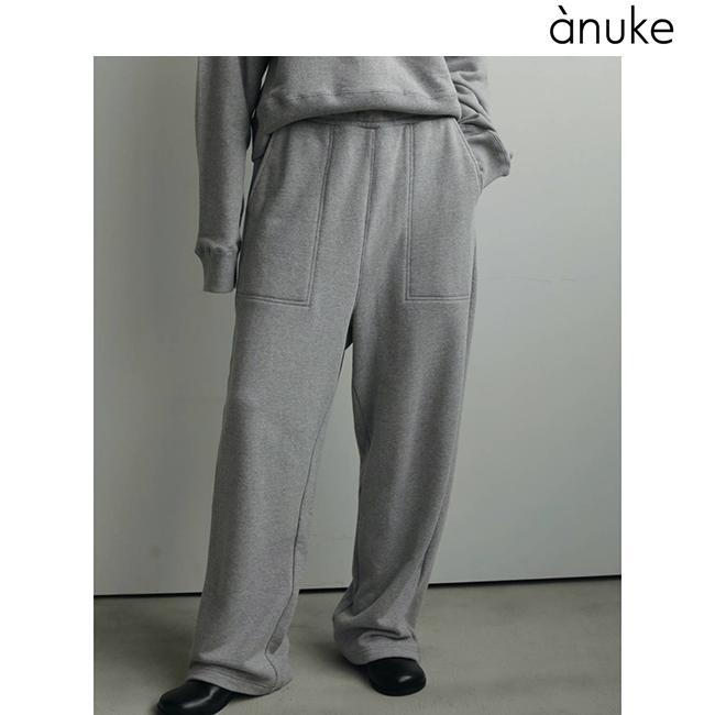 anuke（アンヌーク） ＼PRE SALE30%OFF／即日発送/anuke Wide Sweat