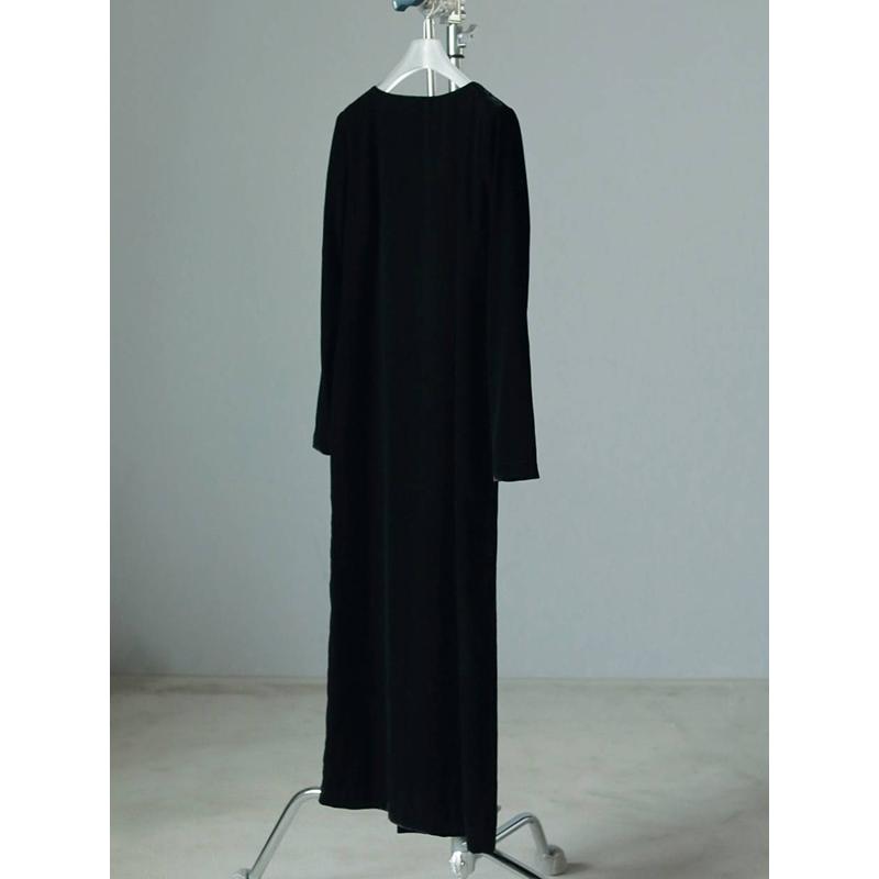 即日発送/anuke アンヌーク Velour Pencil Onepiece 62520319 2025FW 