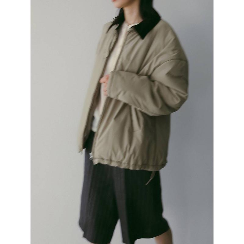 anuke（アンヌーク） 【SOLD OUT】anuke Velour Collar Blouzon