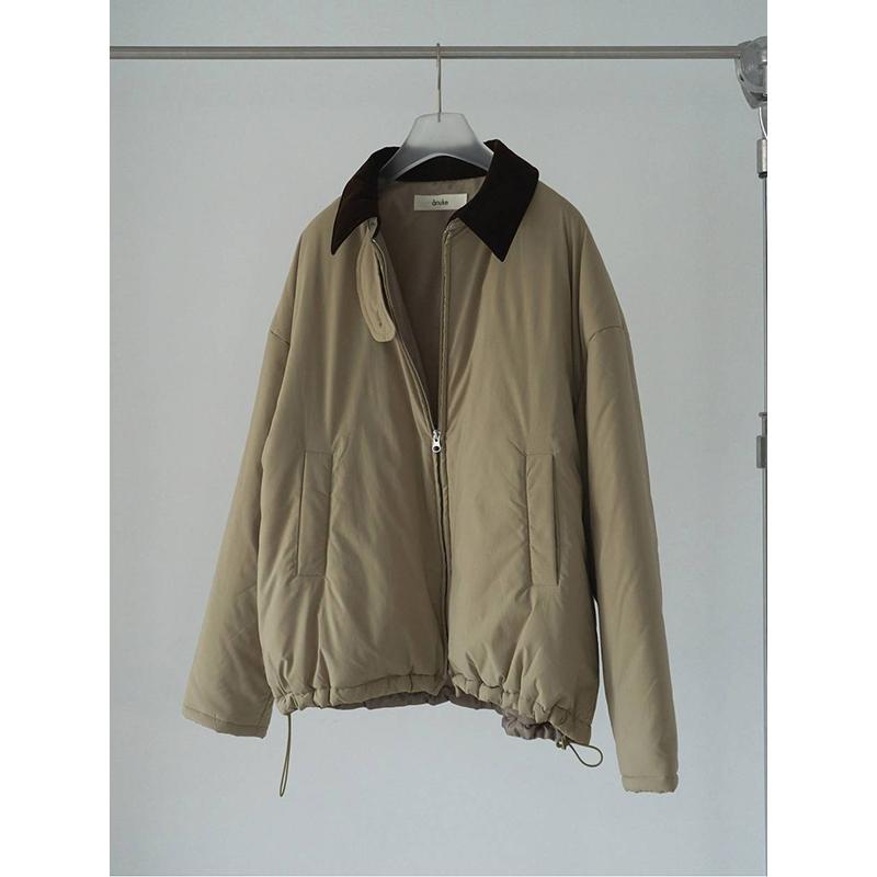 anuke（アンヌーク） 【SOLD OUT】anuke Velour Collar Blouzon