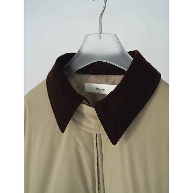 anuke（アンヌーク） 【SOLD OUT】anuke Velour Collar Blouzon
