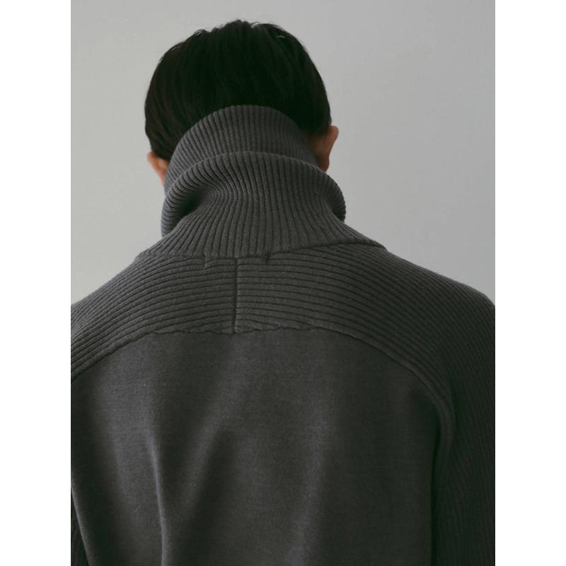 anuke（アンヌーク） 即日発送/anuke Zip Rib Knit 62610504 26SS 2026