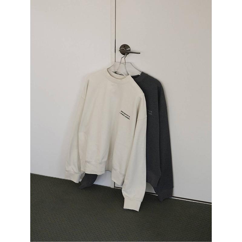 anuke（アンヌーク） 土日も即日発送/anuke Embroidery Logo Sweat