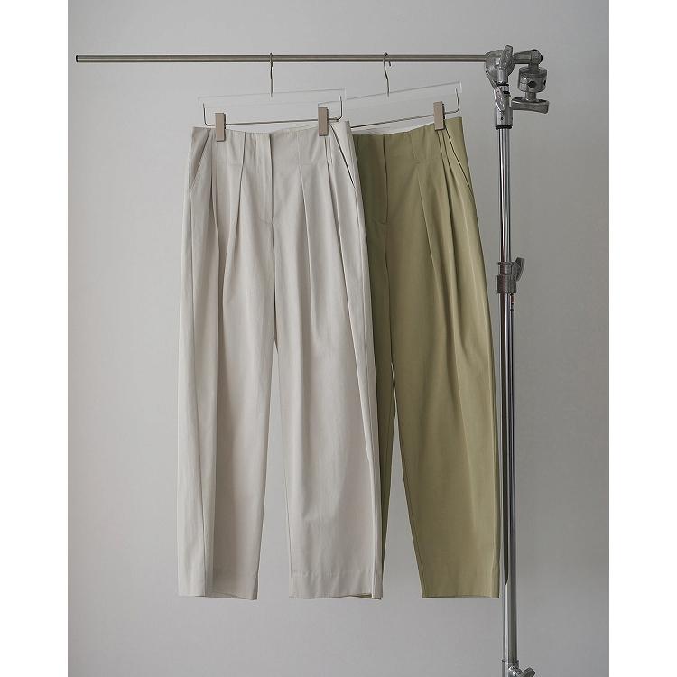 予約商品/anuke アンヌーク Twill Loose Pants 62610708 6月上〜7月上入荷予定 26SS 2026春夏 キャンセル返品不可の画像