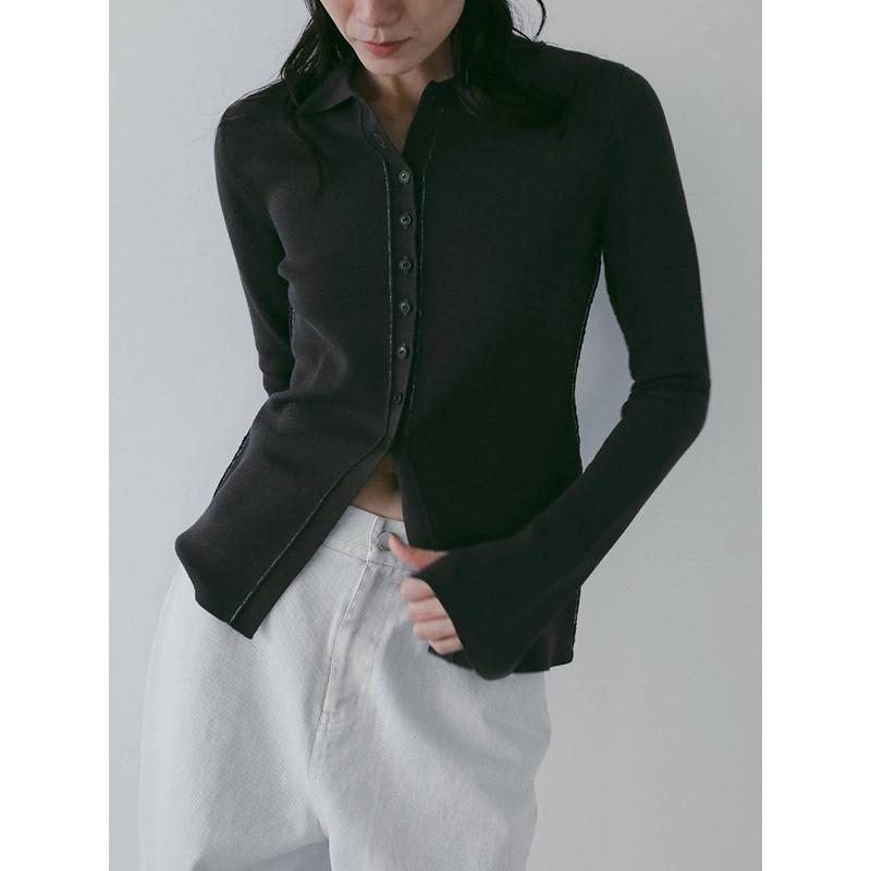 anuke（アンヌーク） 【SOLD OUT】anuke Linking Knit Shirts 62610521