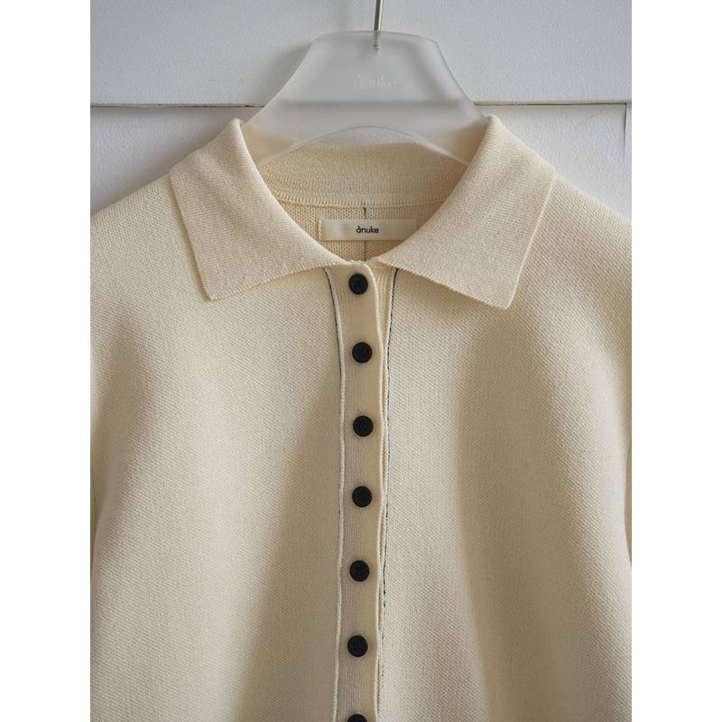 anuke（アンヌーク） 【SOLD OUT】anuke Linking Knit Shirts 62610521
