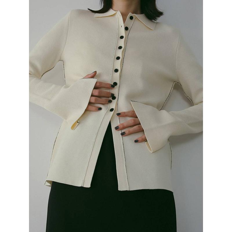 anuke（アンヌーク） 【SOLD OUT】anuke Linking Knit Shirts 62610521