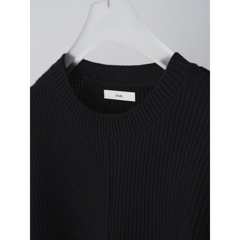 anuke（アンヌーク） 即日発送/anuke Slit Rib Knit 62610523 26SS