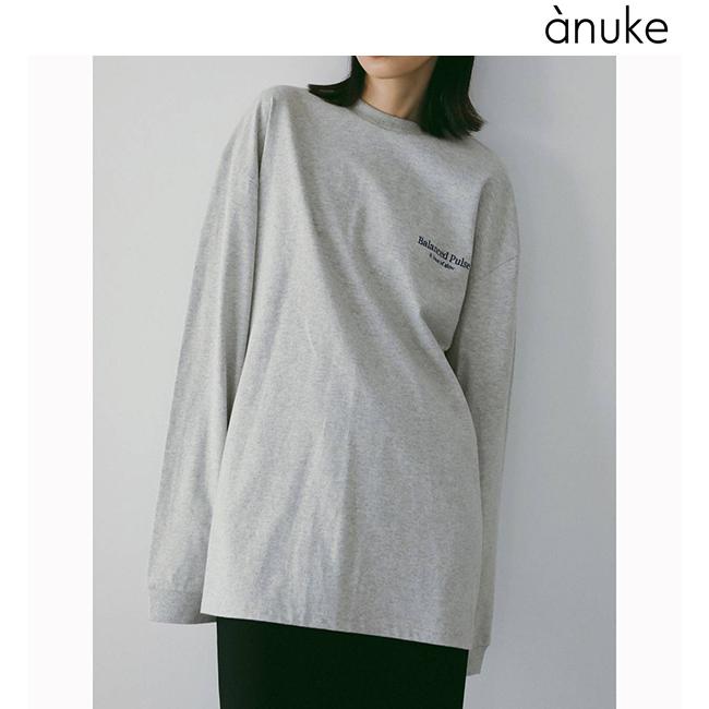 anuke（アンヌーク） 土日も即日発送/anuke Logo Long T-Shirts