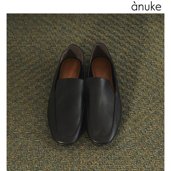 アベンヌ anuke（アンヌーク） 土日も即日発送/anuke Ecoleather Flat Loafers