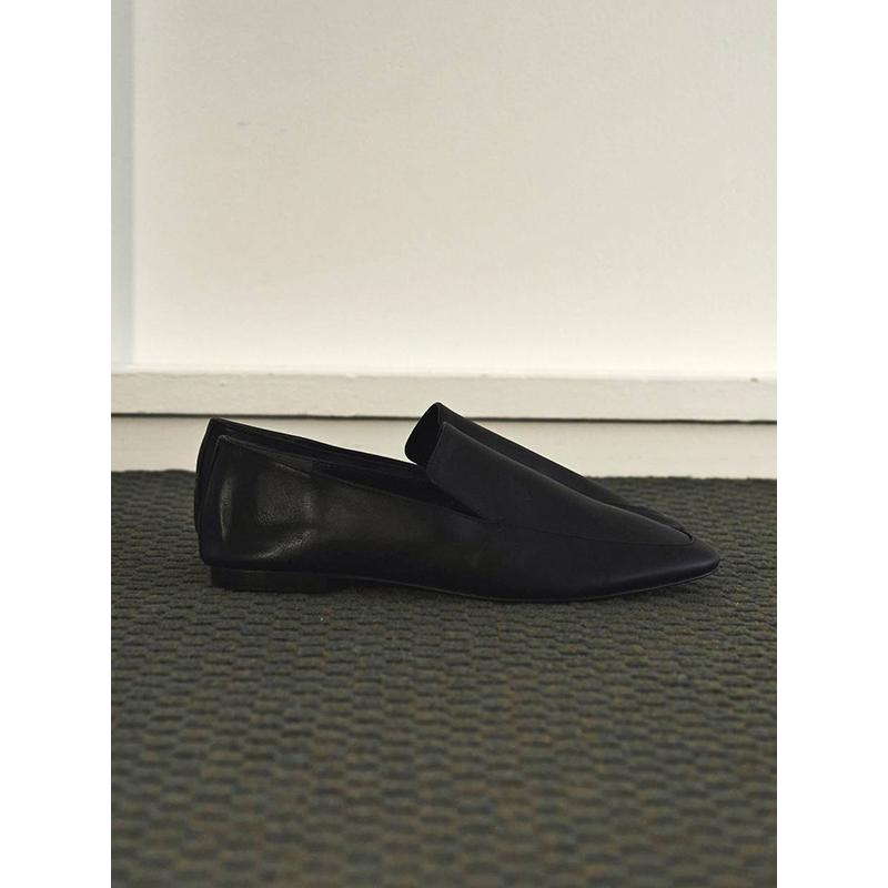 anuke（アンヌーク） 即日発送/anuke Ecoleather Flat Loafers
