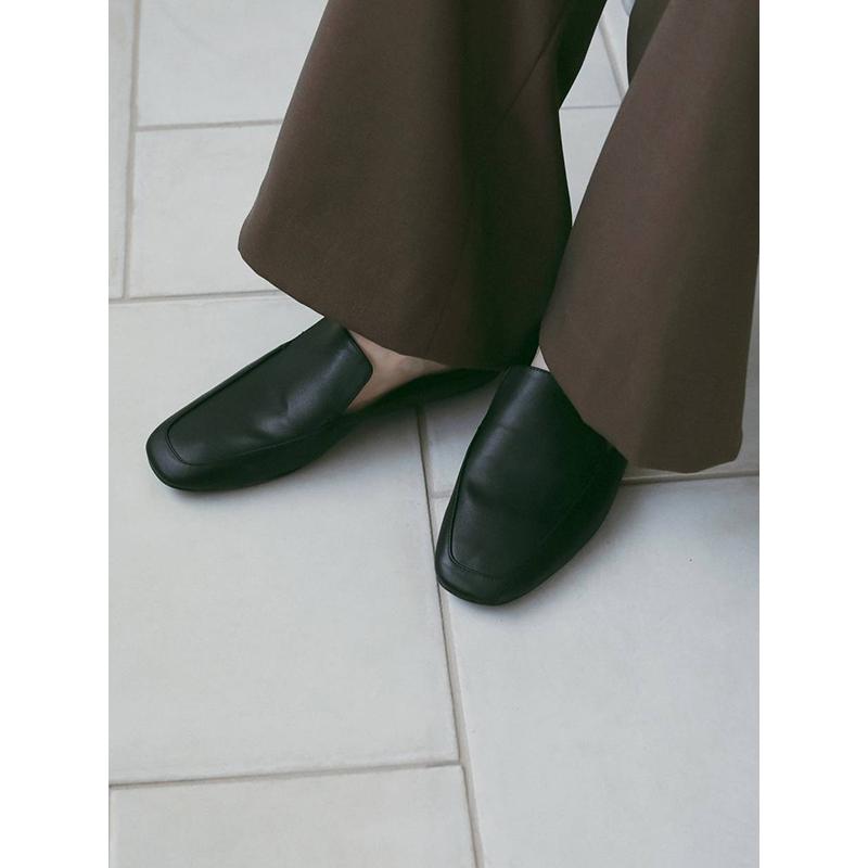 anuke（アンヌーク） 即日発送/anuke Ecoleather Flat Loafers