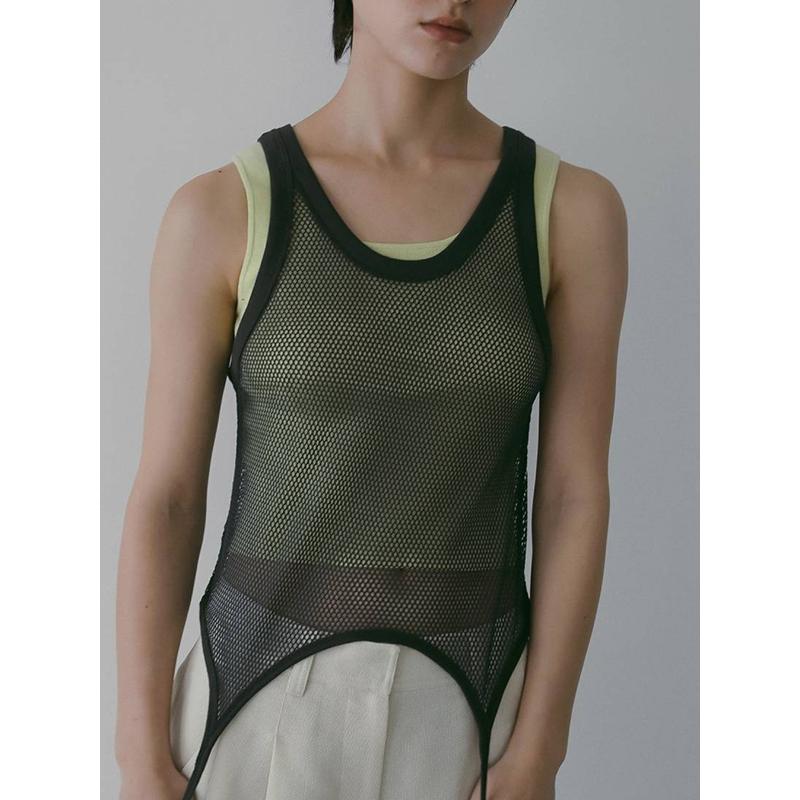 anuke（アンヌーク） 土日も即日発送/anuke Short Knit Tanktop