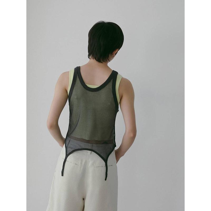 anuke（アンヌーク） 土日も即日発送/anuke Short Knit Tanktop