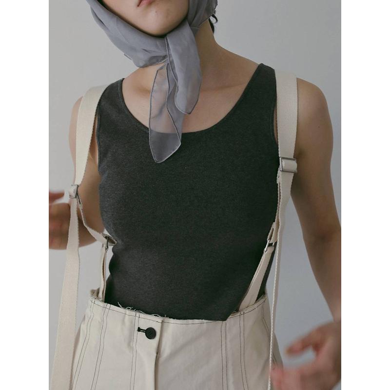 anuke（アンヌーク） 土日も即日発送/anuke Short Knit Tanktop