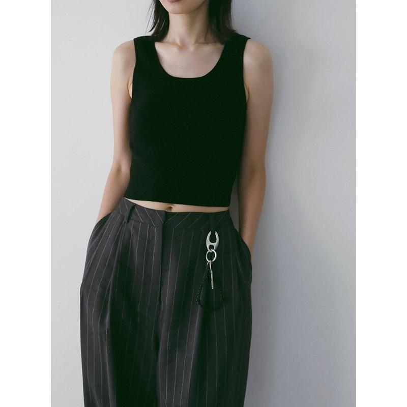 anuke（アンヌーク） 土日も即日発送/anuke Short Knit Tanktop