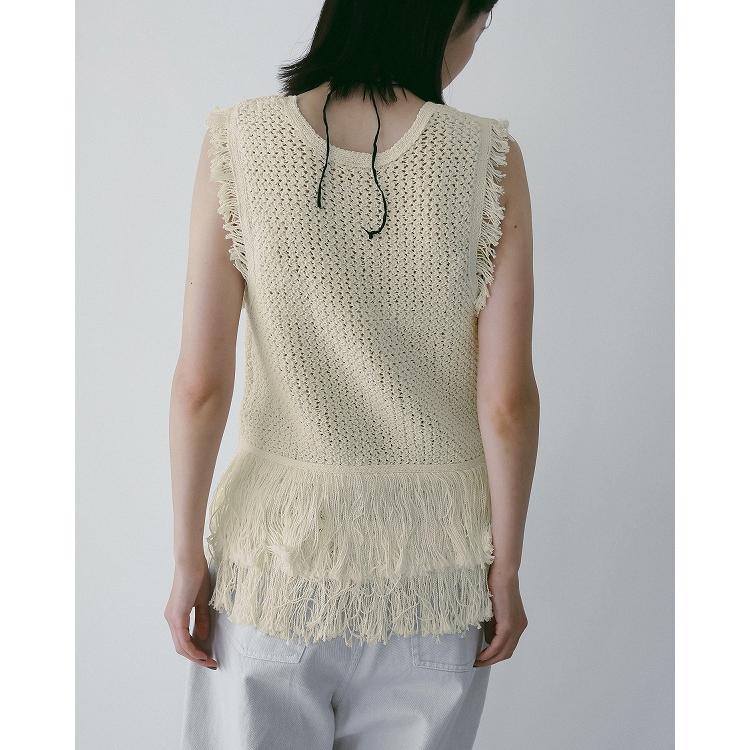 anuke（アンヌーク） ＼SALE40%OFF／即日発送/anuke Fringe Knit