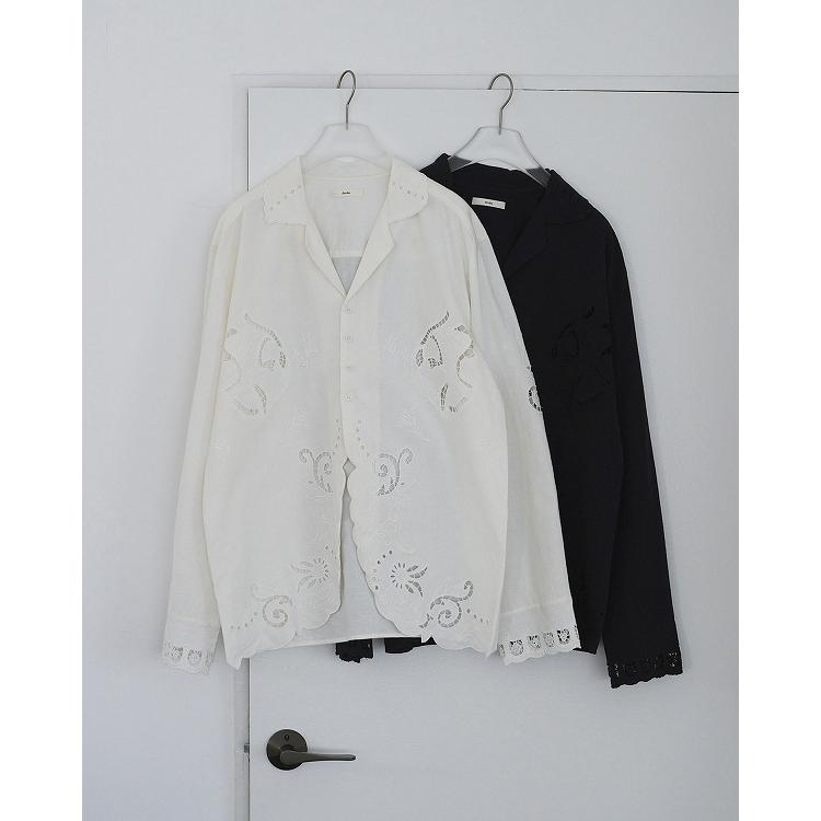 anuke（アンヌーク） 予約商品/anuke Cutwork Opencollar Shirts