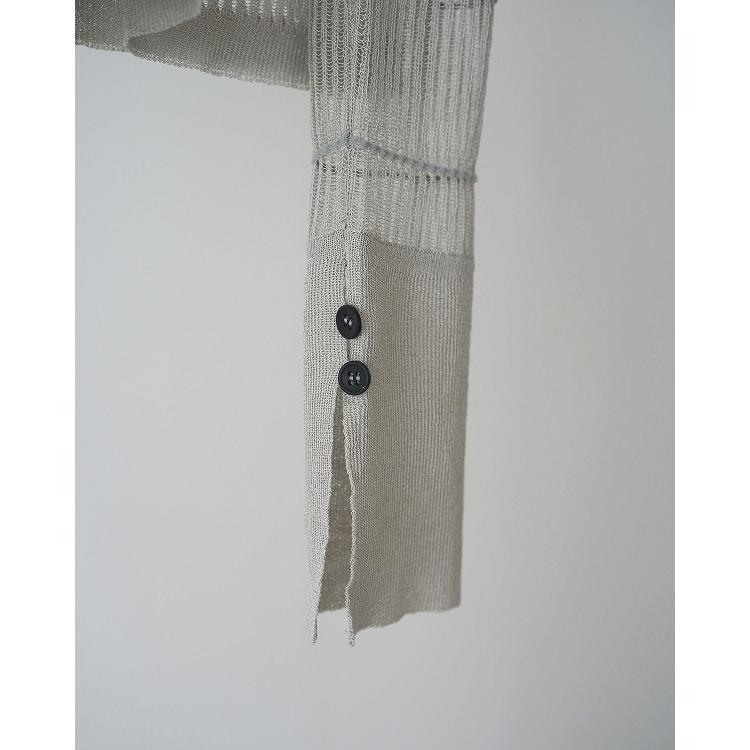 anuke＊トップス anuke（アンヌーク） 即日発送/anuke Sheerborder Knit Shirts