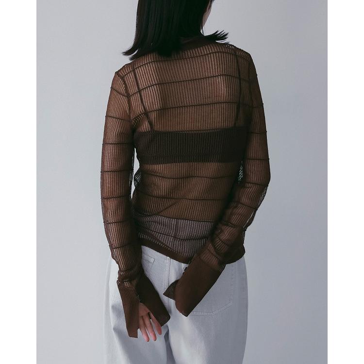 anuke（アンヌーク） ＼5/14(木)〜10%OFF／即日発送/anuke Sheerborder