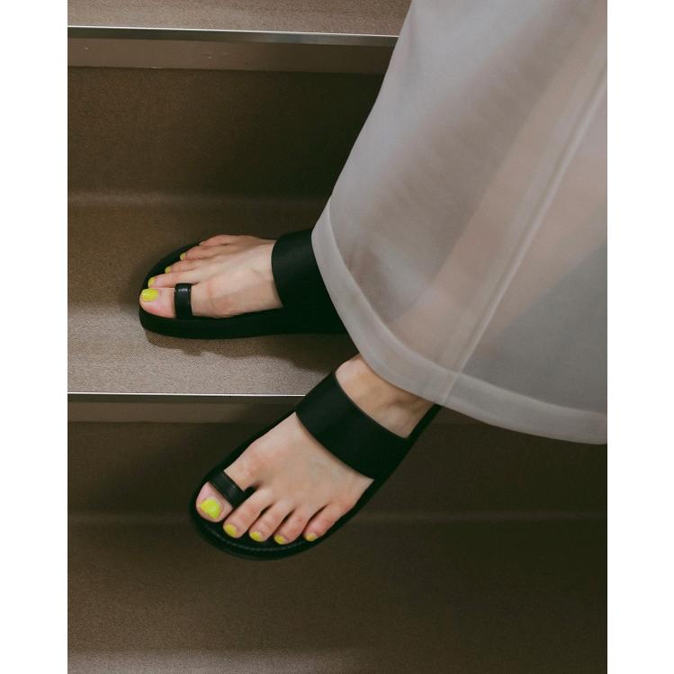 即日発送/anuke アンヌーク Ecoleather Belt Sandals 62611006  2026春夏 キャンセル返品不可の画像