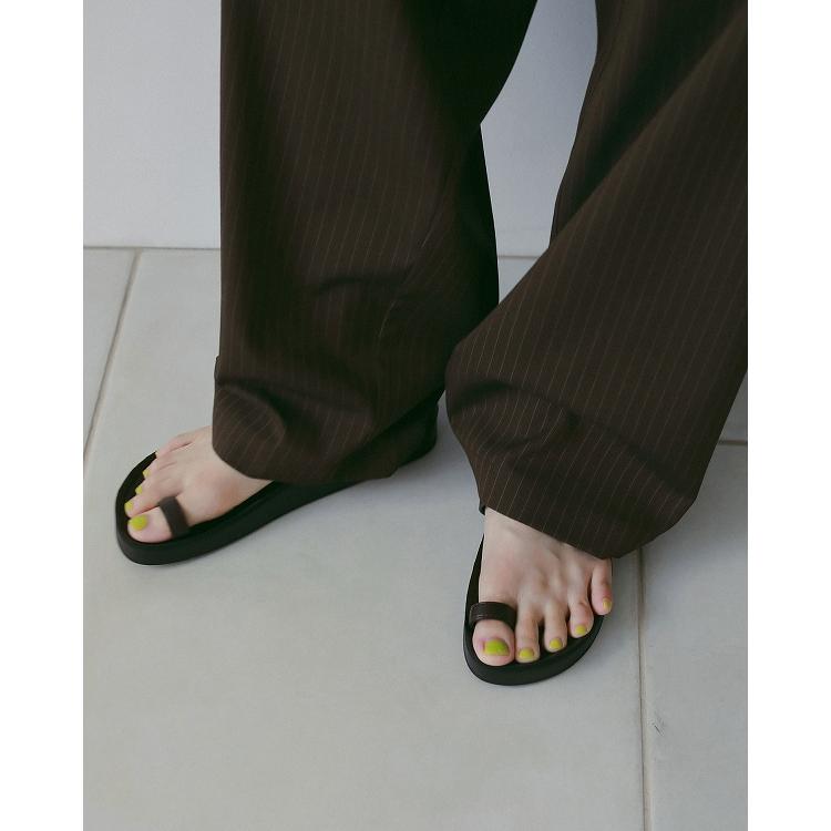 即日発送/anuke アンヌーク Ecoleather Belt Sandals 62611006  2026春夏 キャンセル返品不可の画像