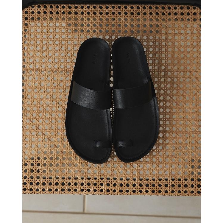 即日発送/anuke アンヌーク Ecoleather Belt Sandals 62611006  2026春夏 キャンセル返品不可の画像