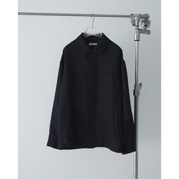 anuke シャツ anuke（アンヌーク） anuke 2026Prefall トップス Cutwork Opencollar