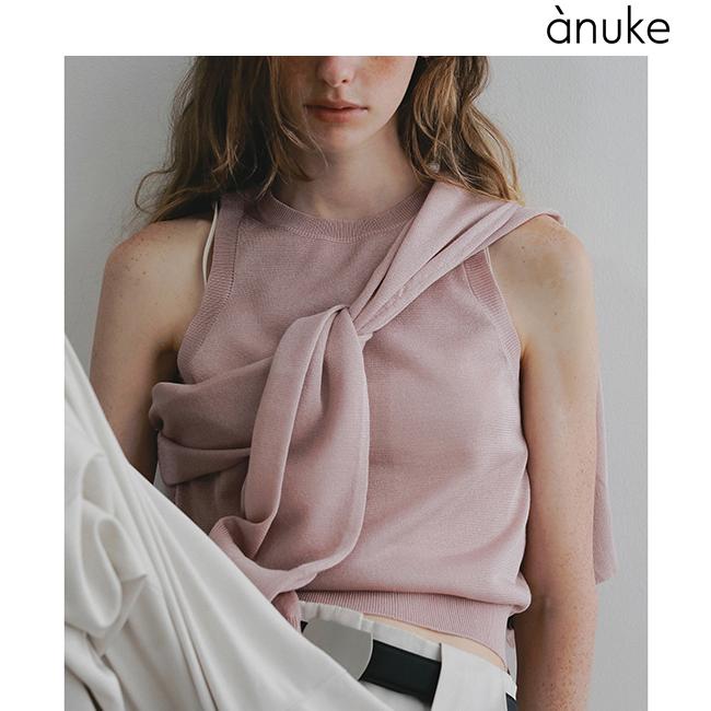 anuke（アンヌーク） 【SOLD OUT】anuke Highgauge Sheer Tanktop
