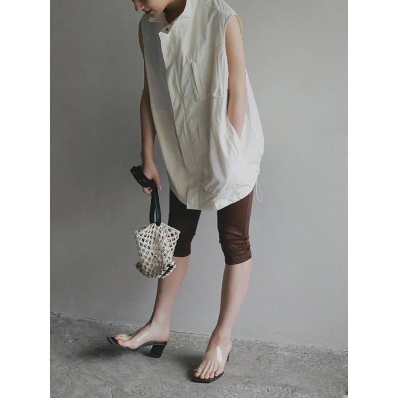 anuke（アンヌーク） 即日発送/anuke Standcollar Pocket Vest